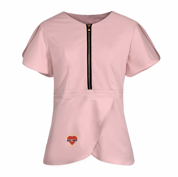 Asonit Logo Pink Uniform Shirt