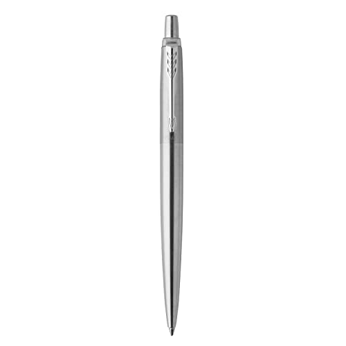 Parker Jotter Ballpoint Pen, Stainless Steel with Chrome Trim