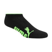 Puma Women's Half Terry Runner Socks 6-Pack, Black, 9-11