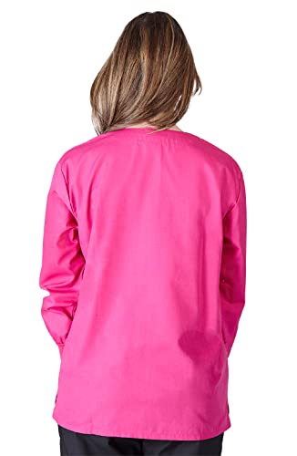 Natural Uniforms Warm Up Scrub Jacket-Hot