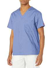 Dickies Men's Signature V-Neck Scrubs Shirt