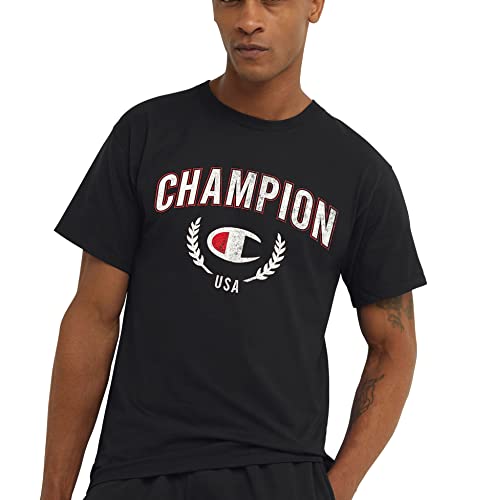 Champion T-Shirt, Cotton Midweight Men's Crewneck Tee