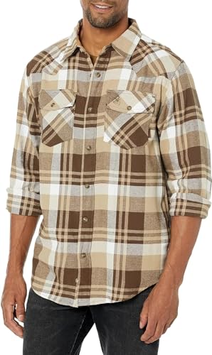 Men's Standard Shotgun Western Flannel Shirt