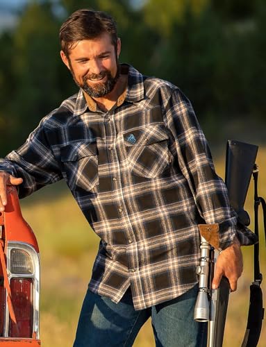 Men's Standard Shotgun Western Flannel Shirt